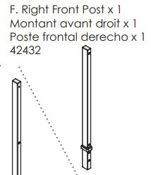 Front Right Post