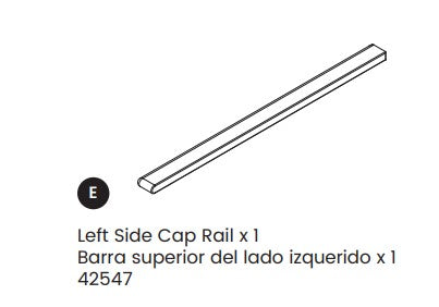 Left Side Cap Rail 1