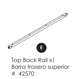 Top Back Rail