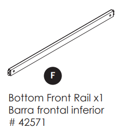 Bottom Front Rail