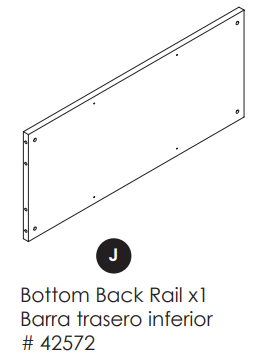 Bottom Back Rail