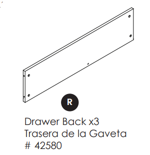 Drawer Back