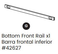 Front Bottom Rail