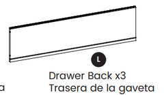 Drawer Back Panel