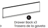 Drawer Back Panel