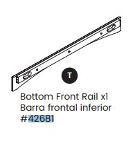 Bottom Front Rail