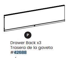 Drawer Back