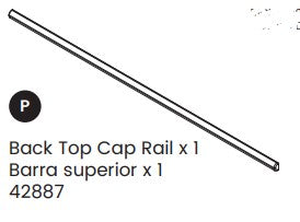 Back Top Cap Rail