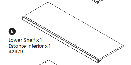 Upper Shelf - W171180