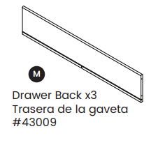 Drawer Back