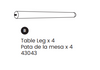 Table Leg