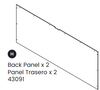 Back Panel,Top & Bottom