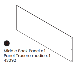 Back Middle Panel