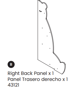 Right Back Panel