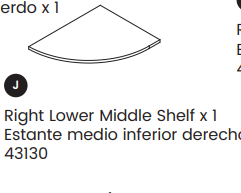 Right Lower Middle Shelf