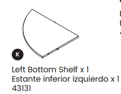 Left Bottom Shelf