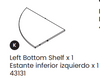 Left Bottom Shelf