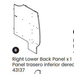 Right Lower Back Panel