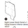 Right Lower Back Panel