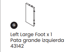 Left Large Foot