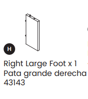 Right Large Foot