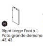 Right Large Foot