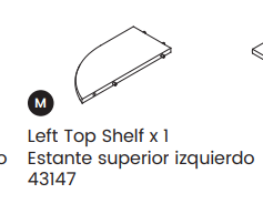 Left Top Shelf
