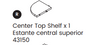 Center Top Shelf