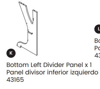 Bottom Left Divider Panel