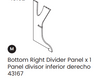 Bottom Right Divider Panel