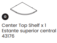 Center Top Shelf