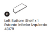 Left Bottom Shelf