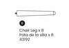 Chair Leg-rubber