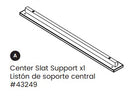 Center Slat Support 1