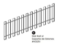 Slat Roll