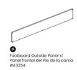 Footboard Outside Panel 1