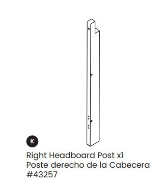 Right Headboard Post 1