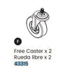 Free Caster (64mm Dia.)