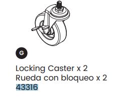 Locking Caster