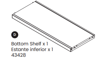 Bottom Shelf (w182180)