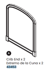 Crib End with Logo