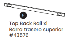 Top Back Rail