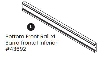 Bottom Front  Rail 1