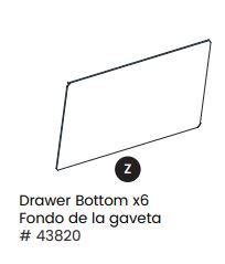 Drawer Bottom