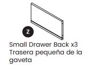 Small Drawer Back
