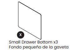 Small Drawer Bottom