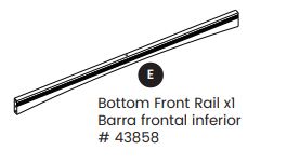 Bottom Front Rail