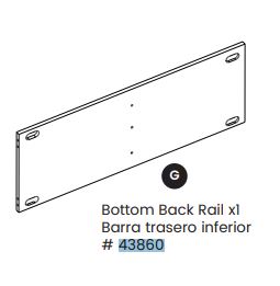 Bottom Back Rail