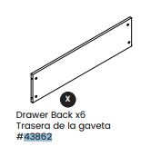 Drawer Back