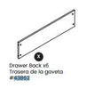 Drawer Back